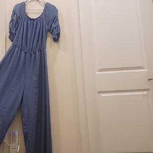 Love J Blue Jumpsuit